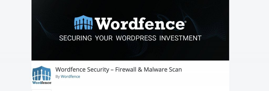 Wordfence Security WordPress plugin billboard