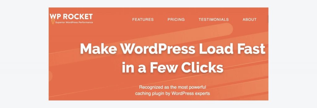 WP Rocket WordPress plugin billboard