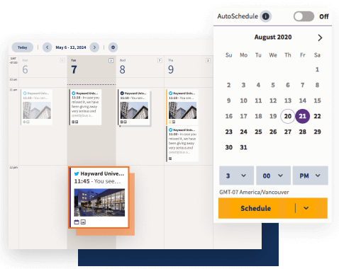 hootsuite content scheduling tool