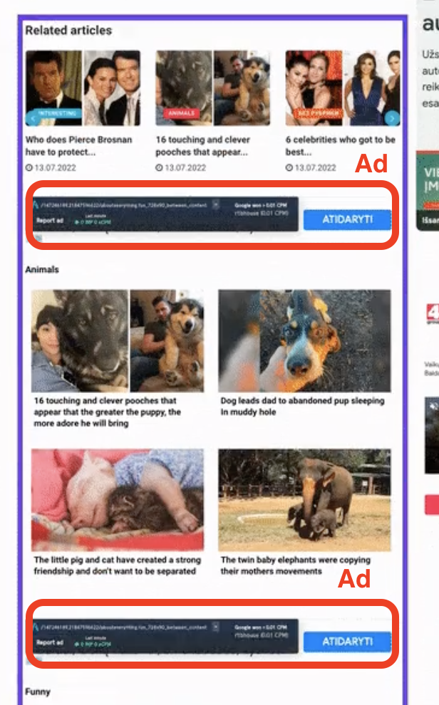 recommended articles block