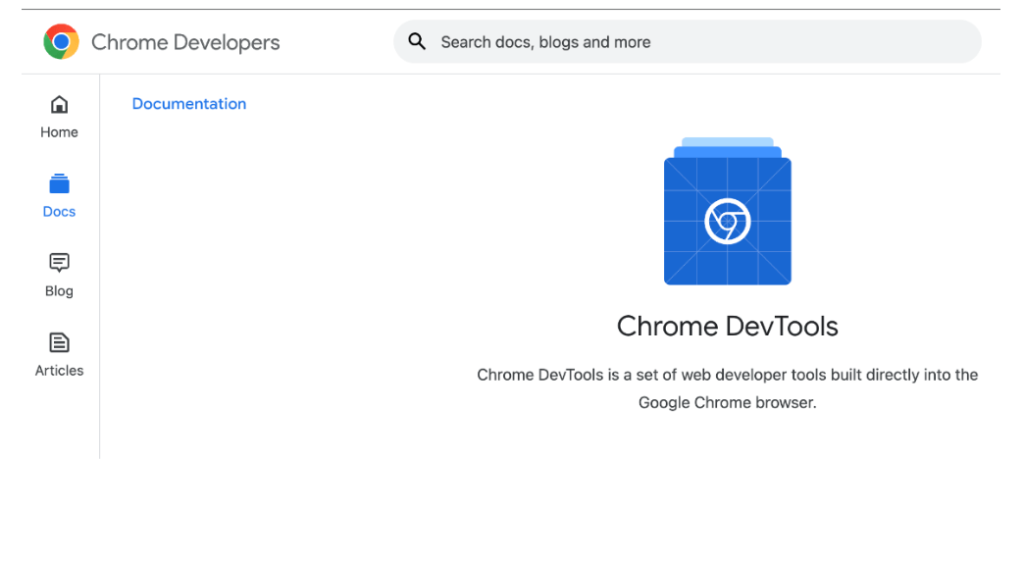 chrome devtools