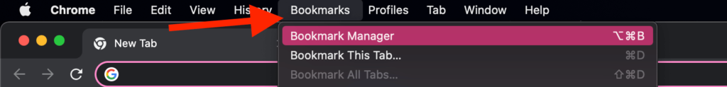 bookmark manager